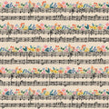 Rifle Paper Co. - Bramble - Music Notes on cream